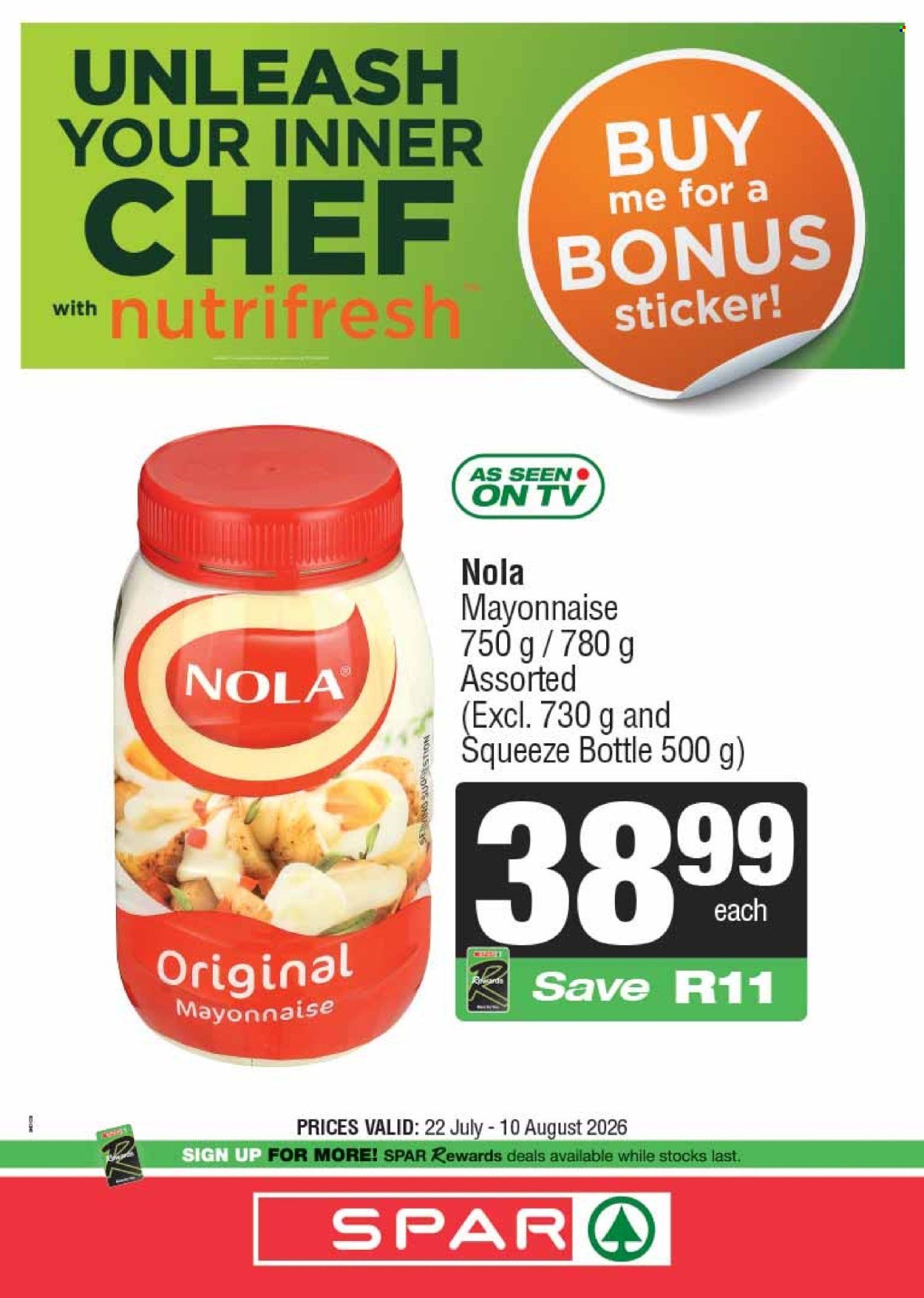 SPAR specials - National Specials