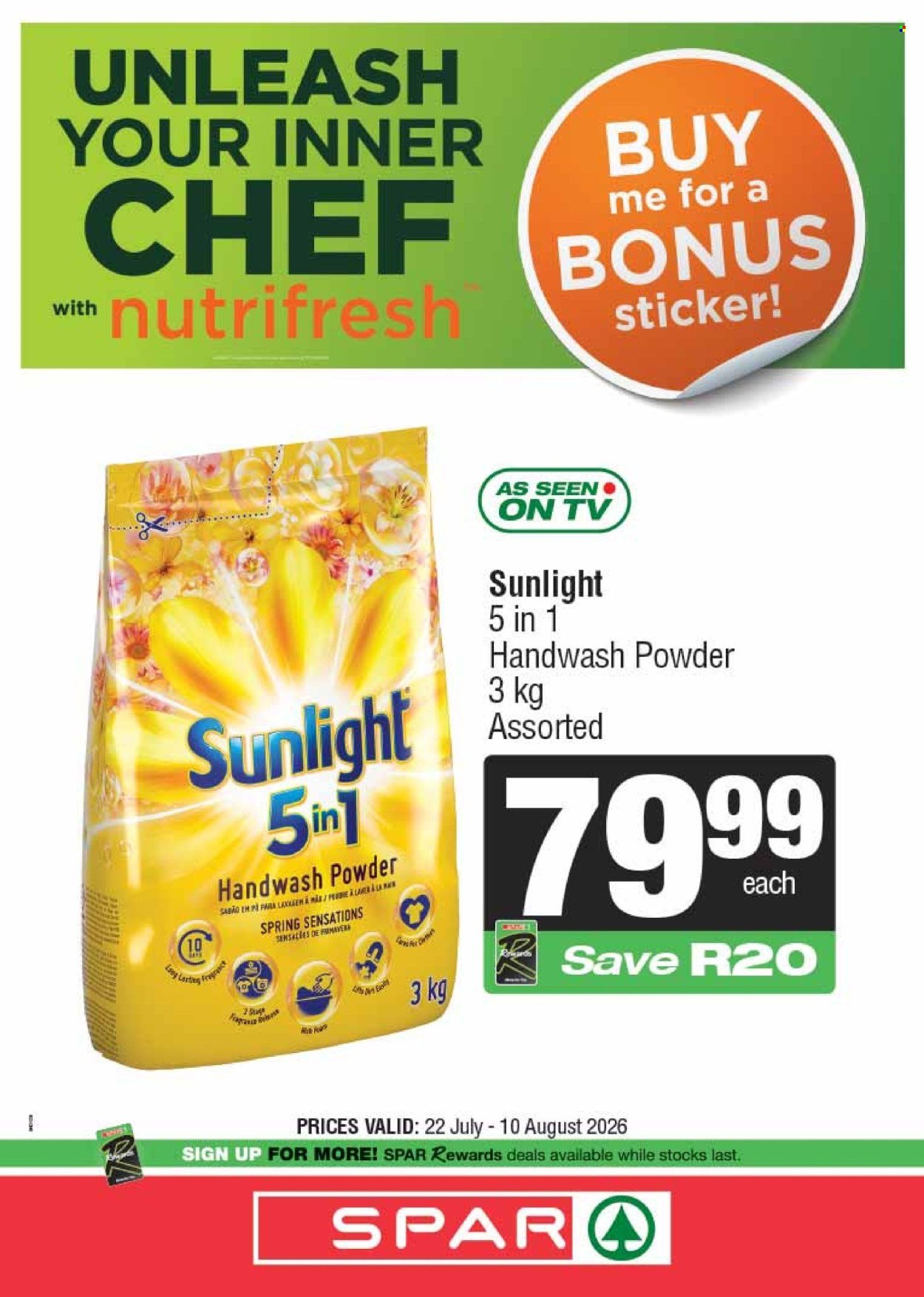 SPAR specials - National Specials