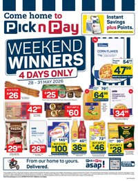 PICK N PAY specials - Weekend Specials (2026-05-28 - 2026-05-31)