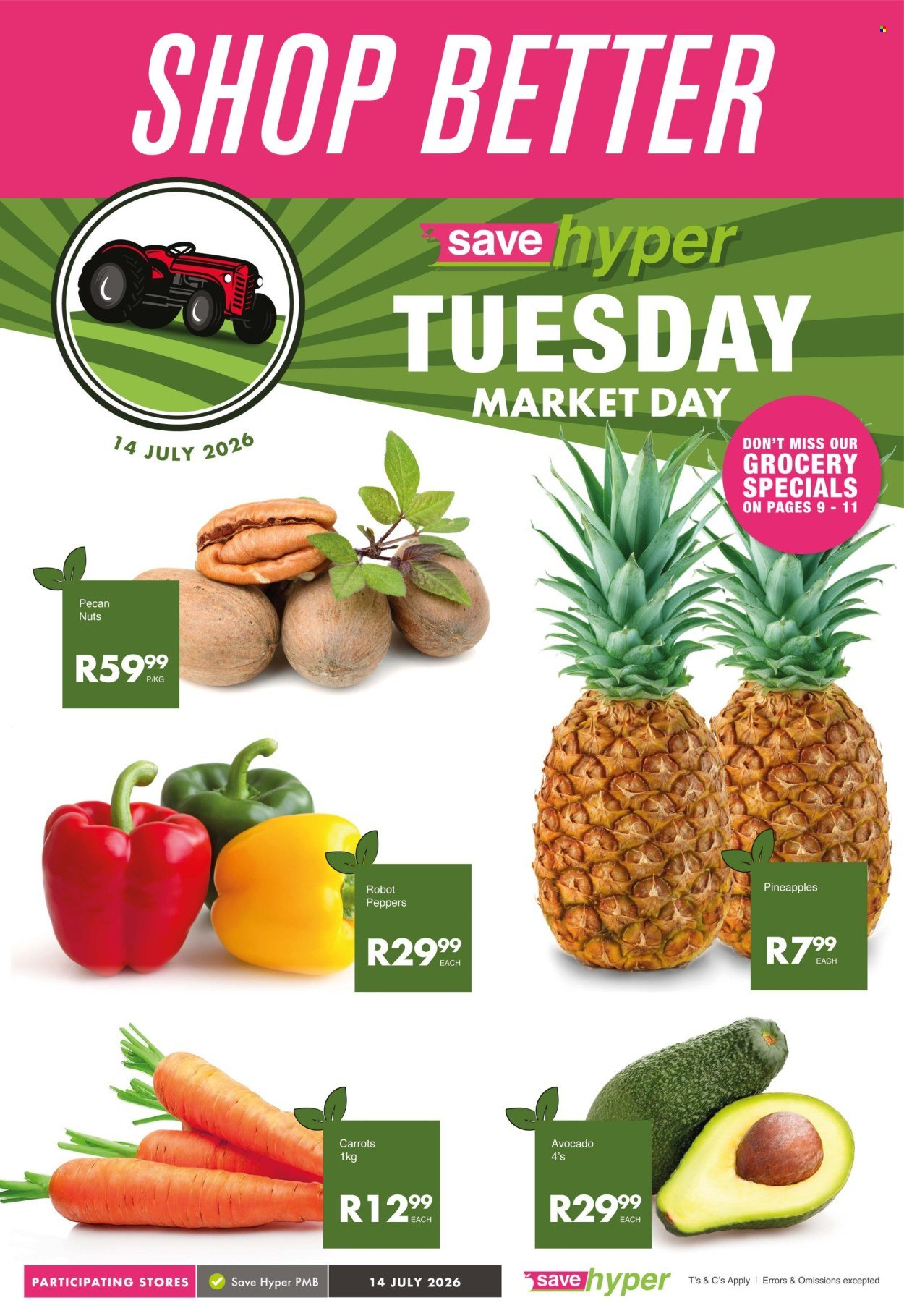 SAVE specials - From Tuesday 14 Jul 2026