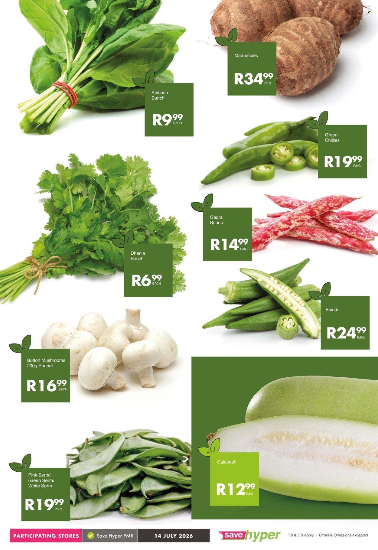 SAVE specials - From Tuesday 14 Jul 2026