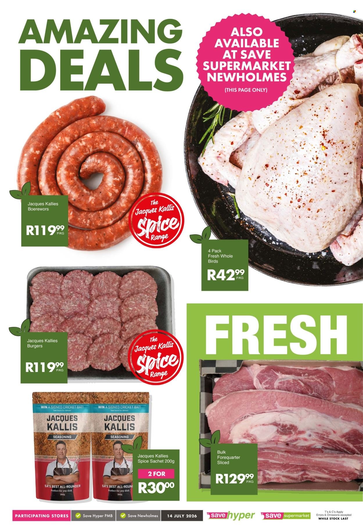 SAVE specials - From Tuesday 14 Jul 2026