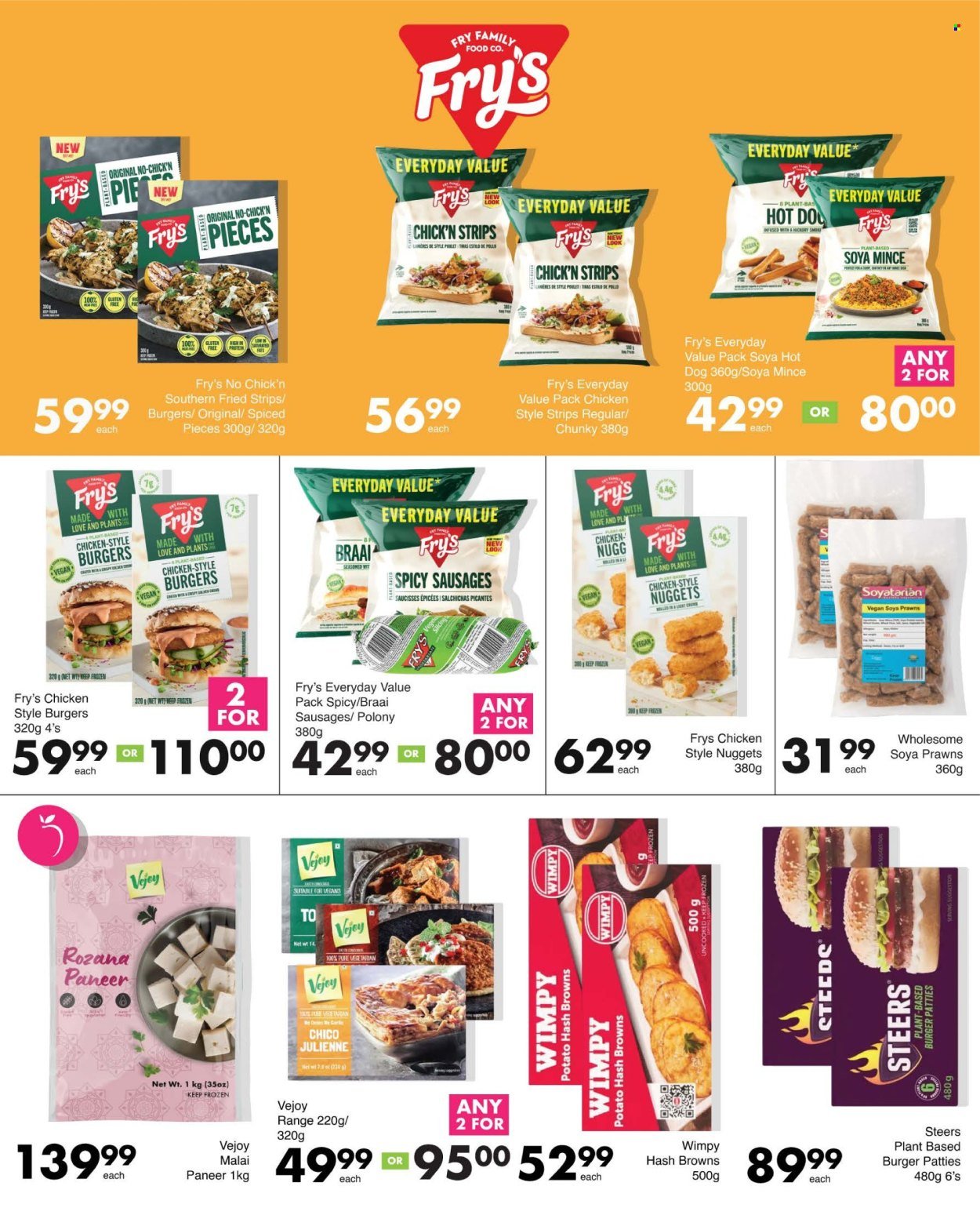 SAVE specials - From Thursday 27 Aug 2026