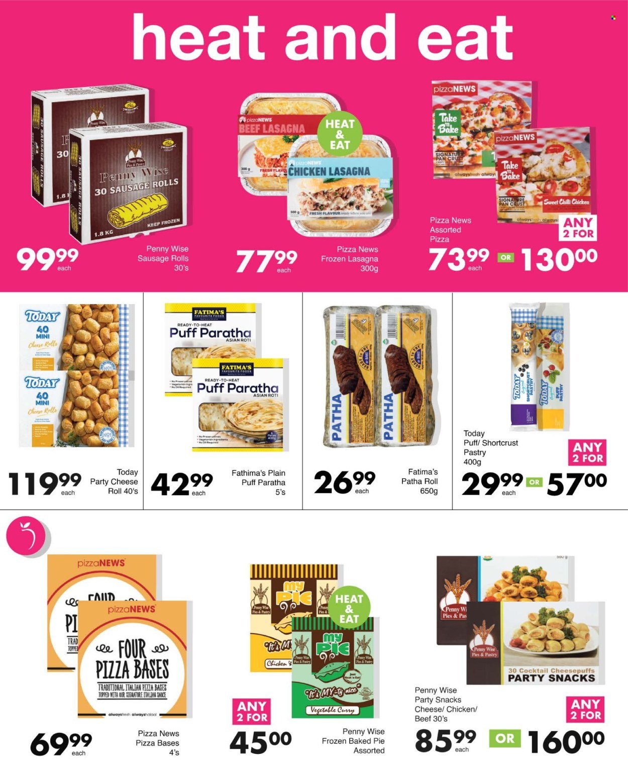 SAVE specials - From Thursday 27 Aug 2026