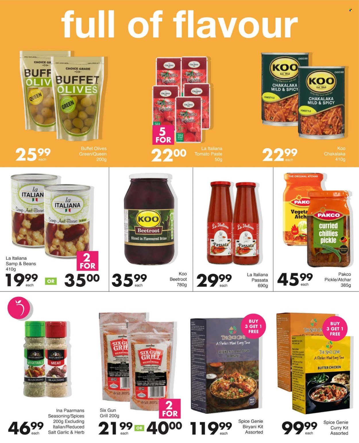 SAVE specials - From Thursday 27 Aug 2026