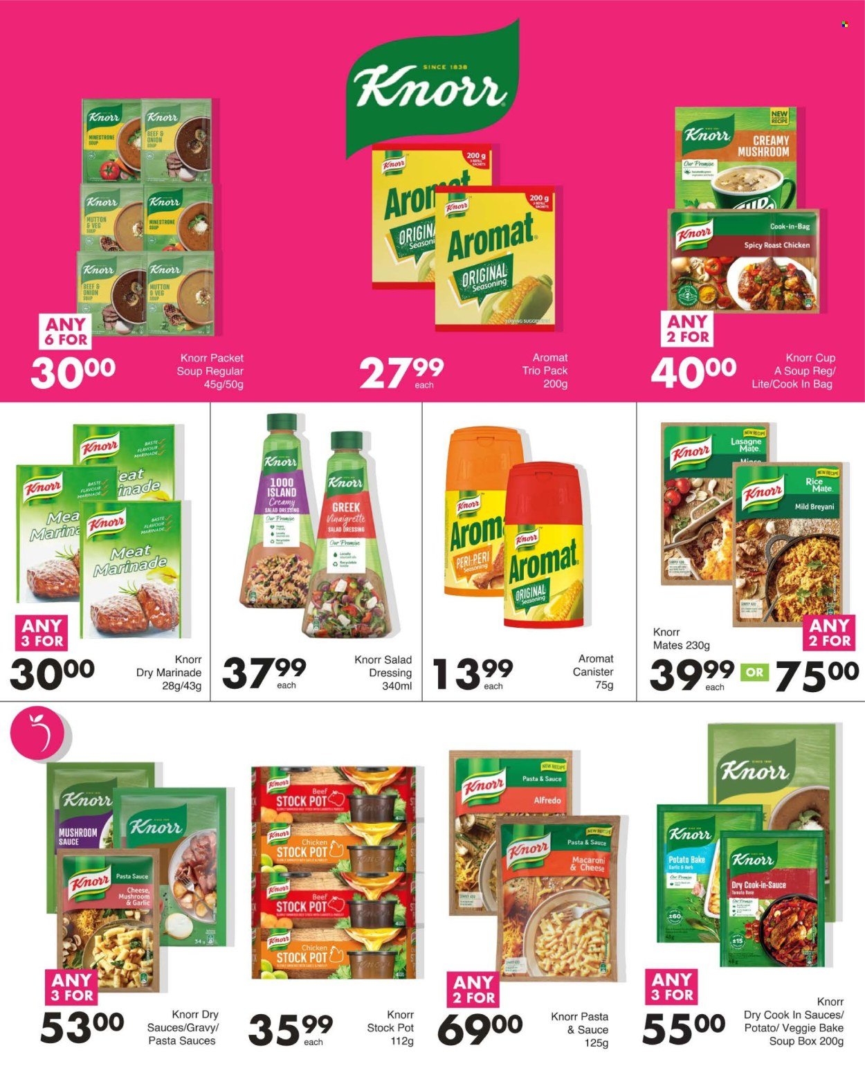 SAVE specials - From Thursday 27 Aug 2026