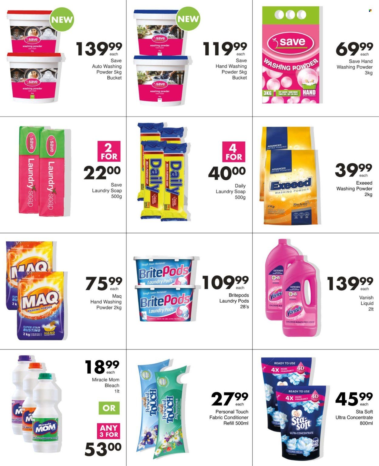 SAVE specials - From Thursday 27 Aug 2026