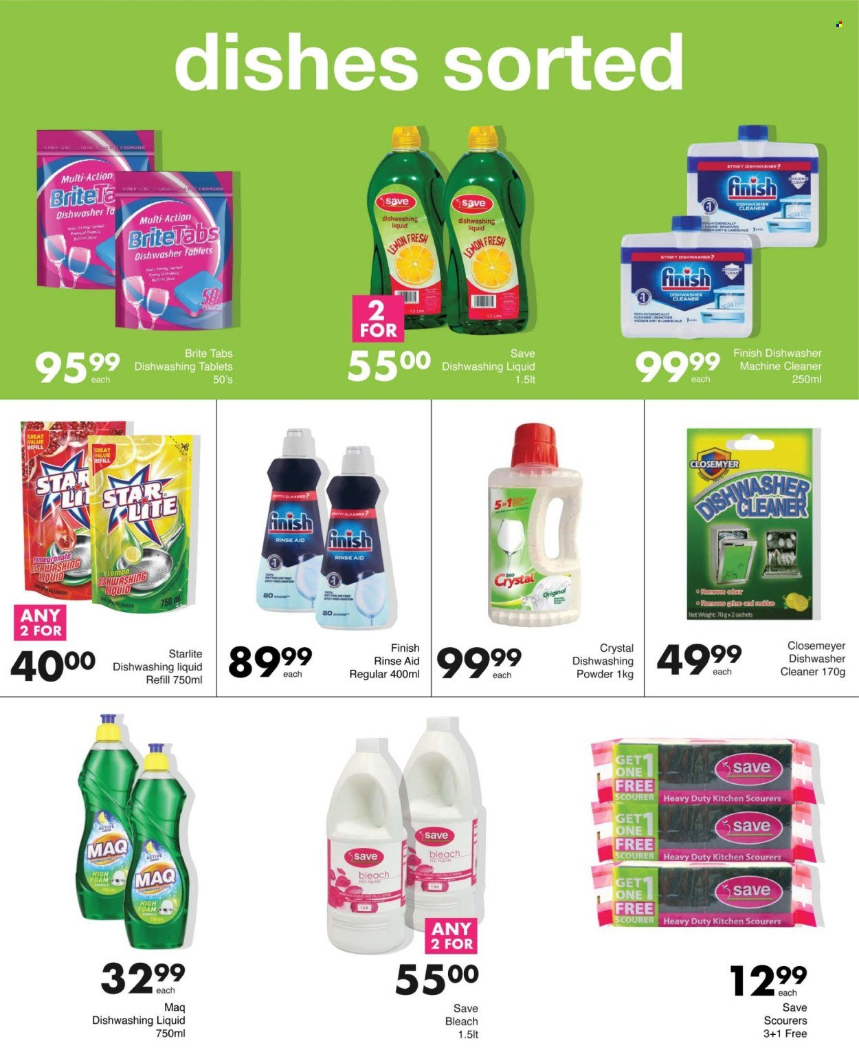SAVE specials - From Thursday 27 Aug 2026