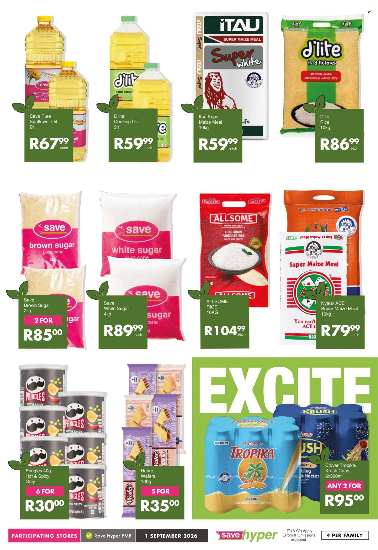 SAVE specials - From Tuesday 1 Sept 2026