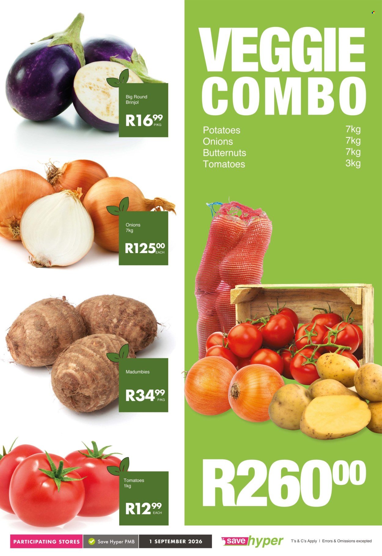 SAVE specials - From Tuesday 1 Sept 2026