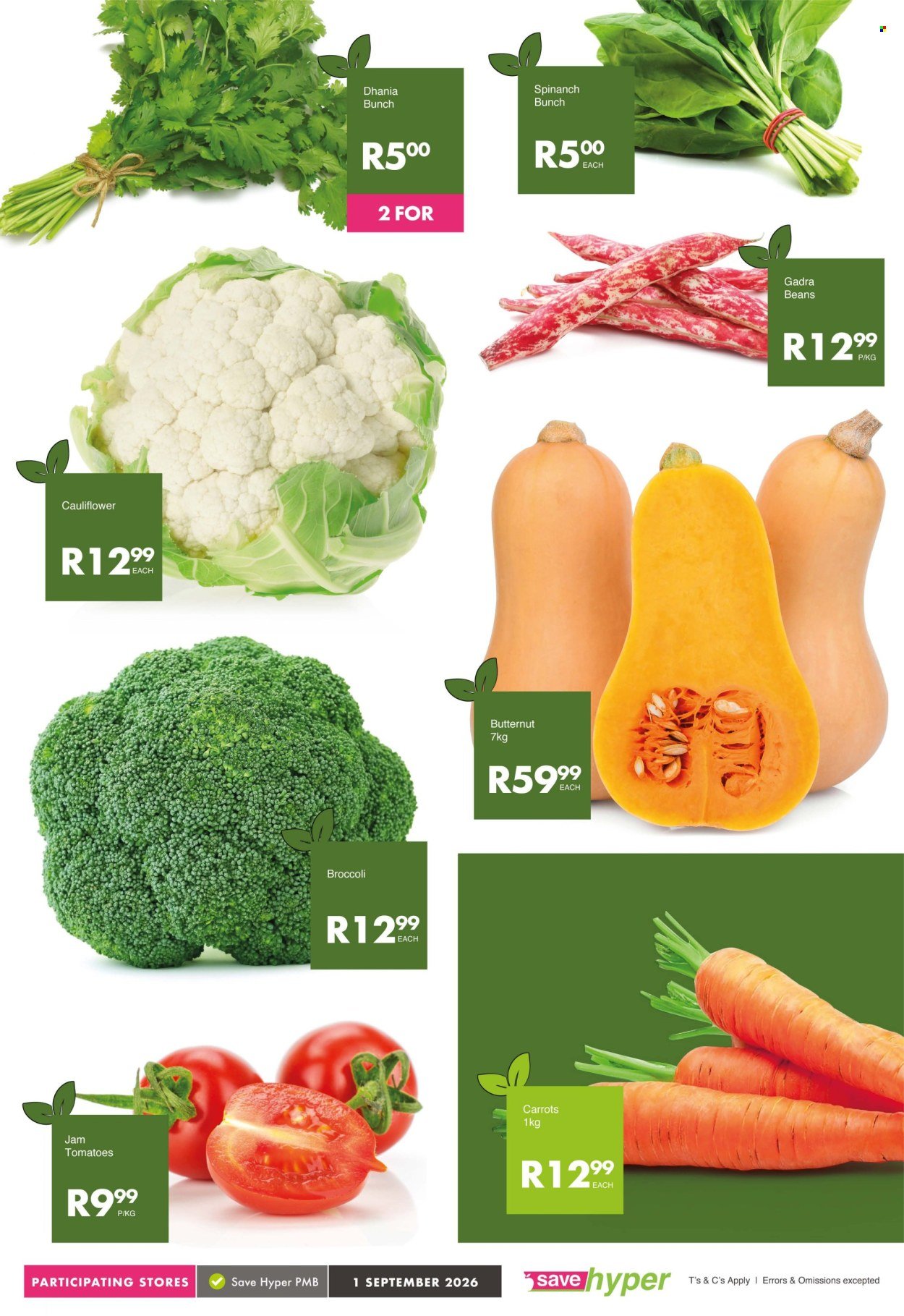 SAVE specials - From Tuesday 1 Sept 2026