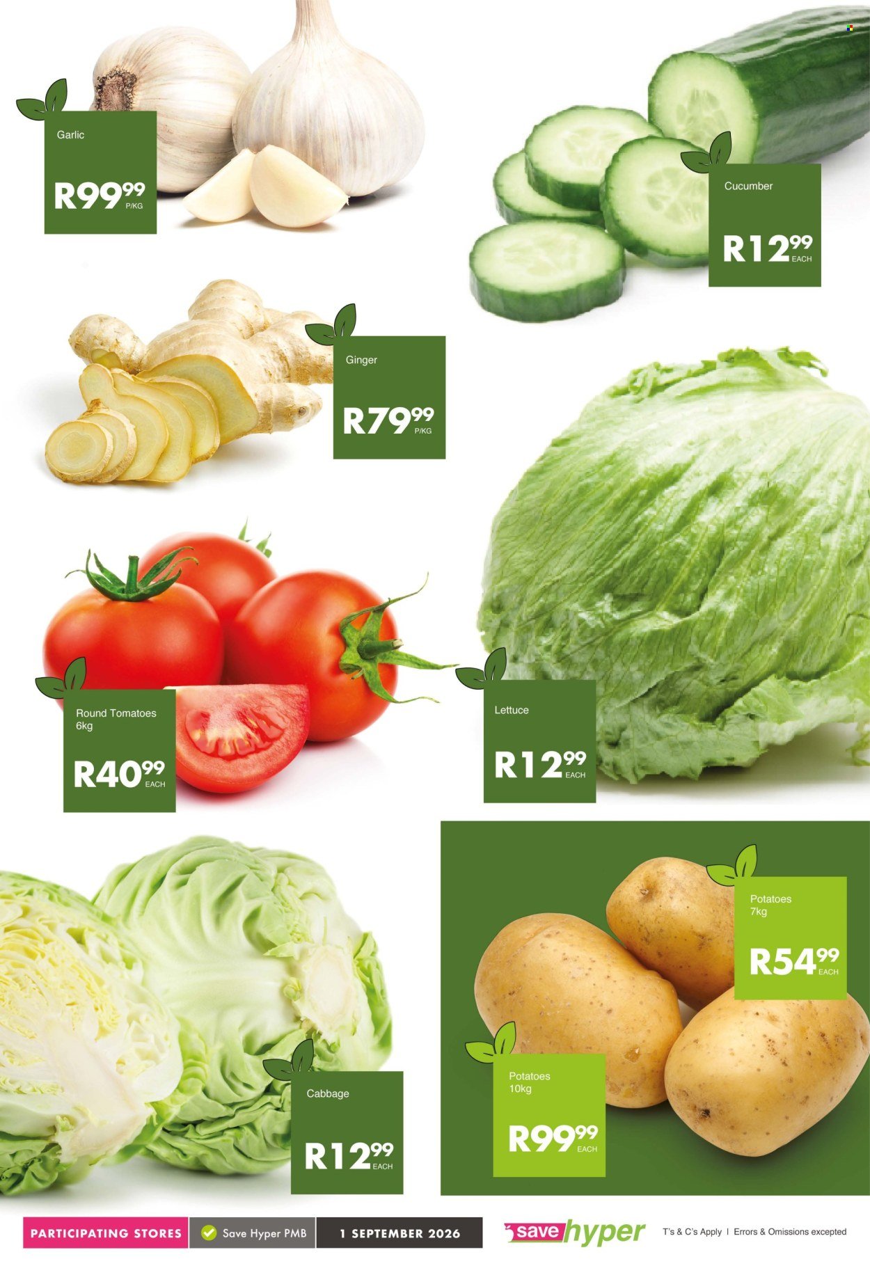 SAVE specials - From Tuesday 1 Sept 2026