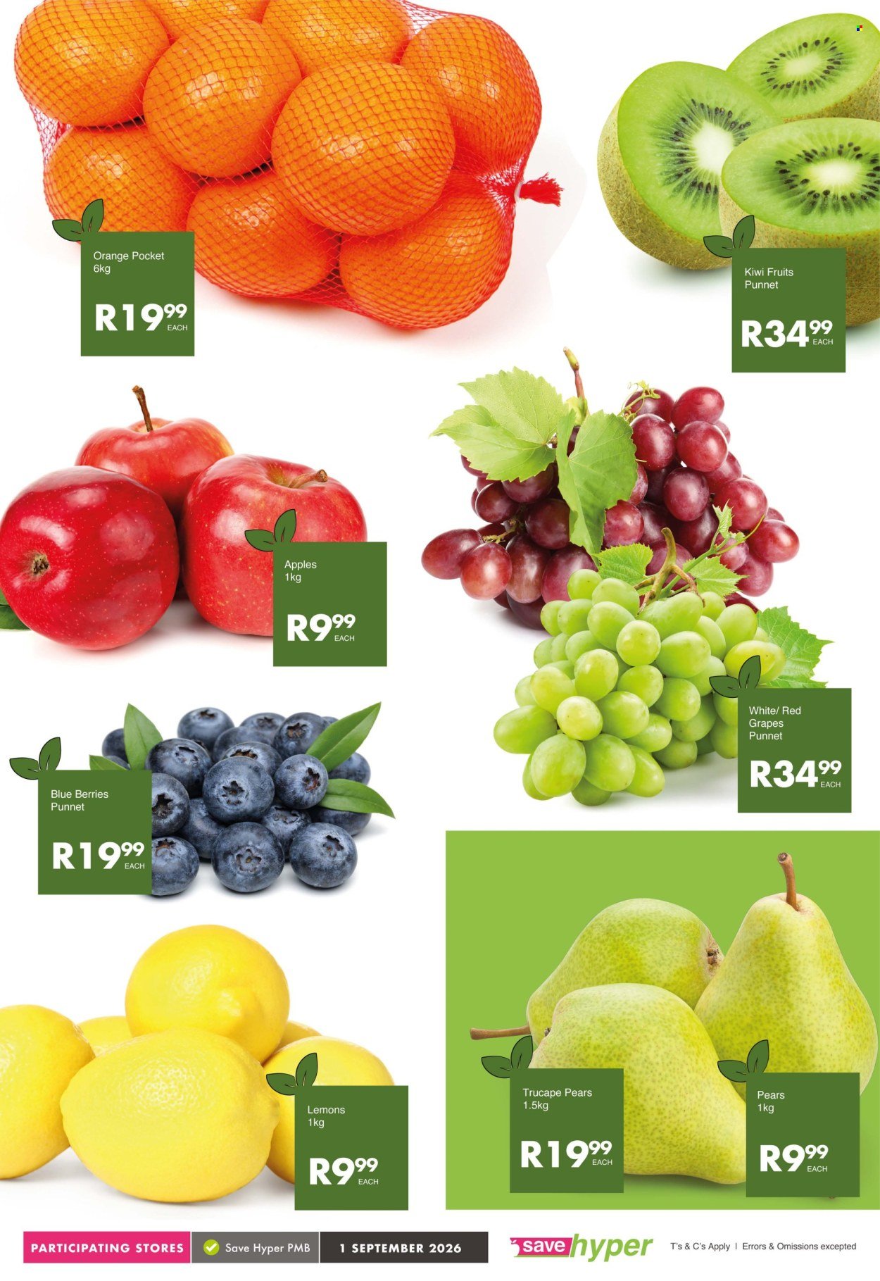 SAVE specials - From Tuesday 1 Sept 2026