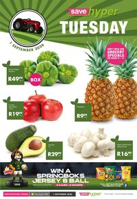 SAVE specials - From Tuesday 1 Sept 2026