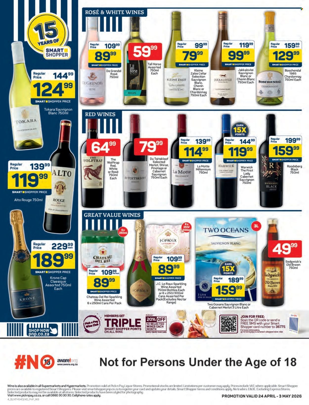 PICK N PAY specials - Liquor Specials (2026-04-24 - 2026-05-03) | 4