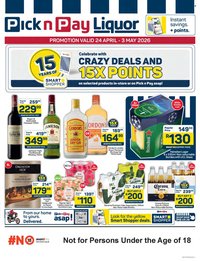 PICK N PAY specials - Liquor Specials (2026-04-24 - 2026-05-03)