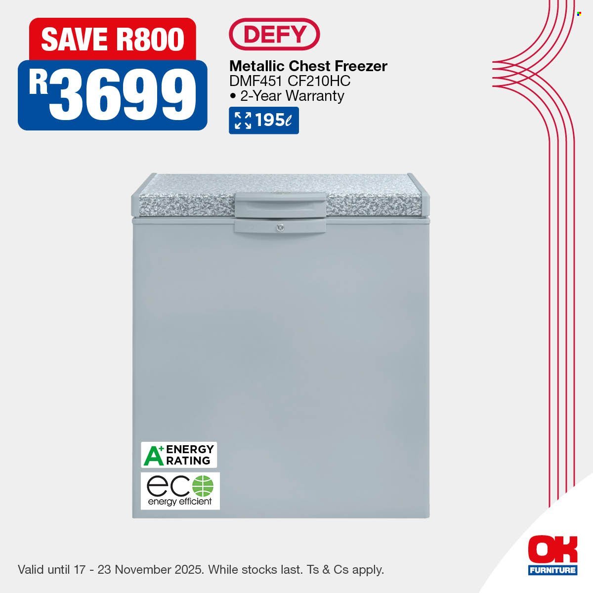 OK FURNITURE specials - From Monday 17 Nov 2025 (2025-11-17 - 2025-11-23) | 2
