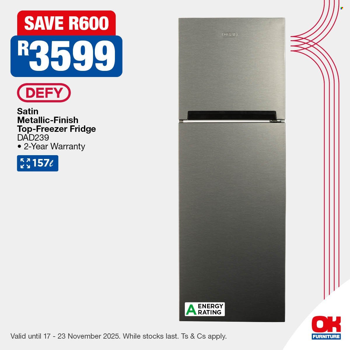 OK FURNITURE specials - From Monday 17 Nov 2025 (2025-11-17 - 2025-11-23) | 3