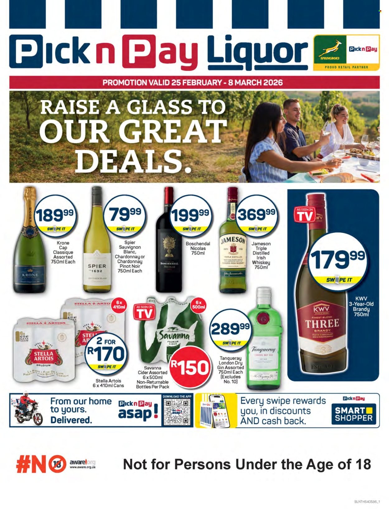 PICK N PAY specials - Liquor Specials (2026-02-25 - 2026-03-08) | 1