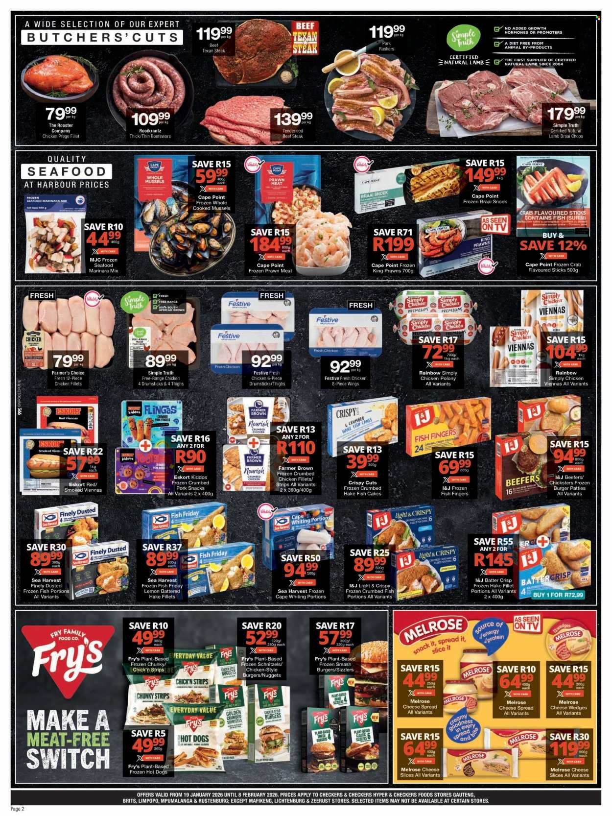 CHECKERS specials - January Month-End Promotion (2026-01-19 - 2026-02-08) | 2