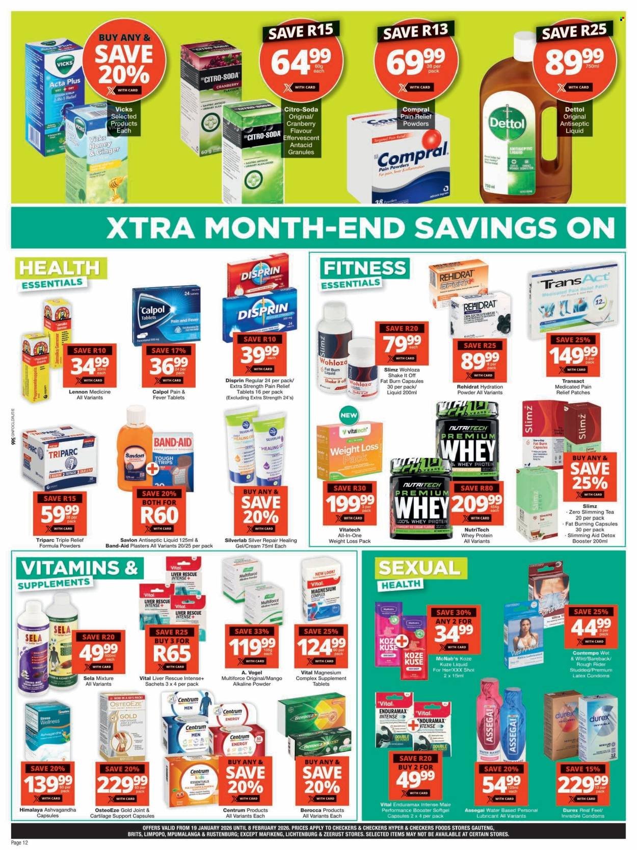 CHECKERS specials - January Month-End Promotion (2026-01-19 - 2026-02-08) | 12