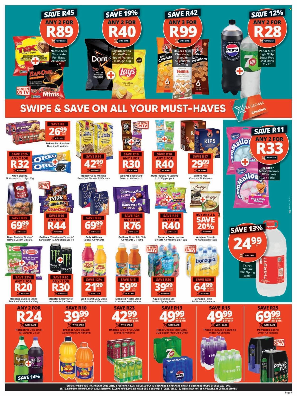 CHECKERS specials - January Month-End Promotion (2026-01-19 - 2026-02-08) | 5