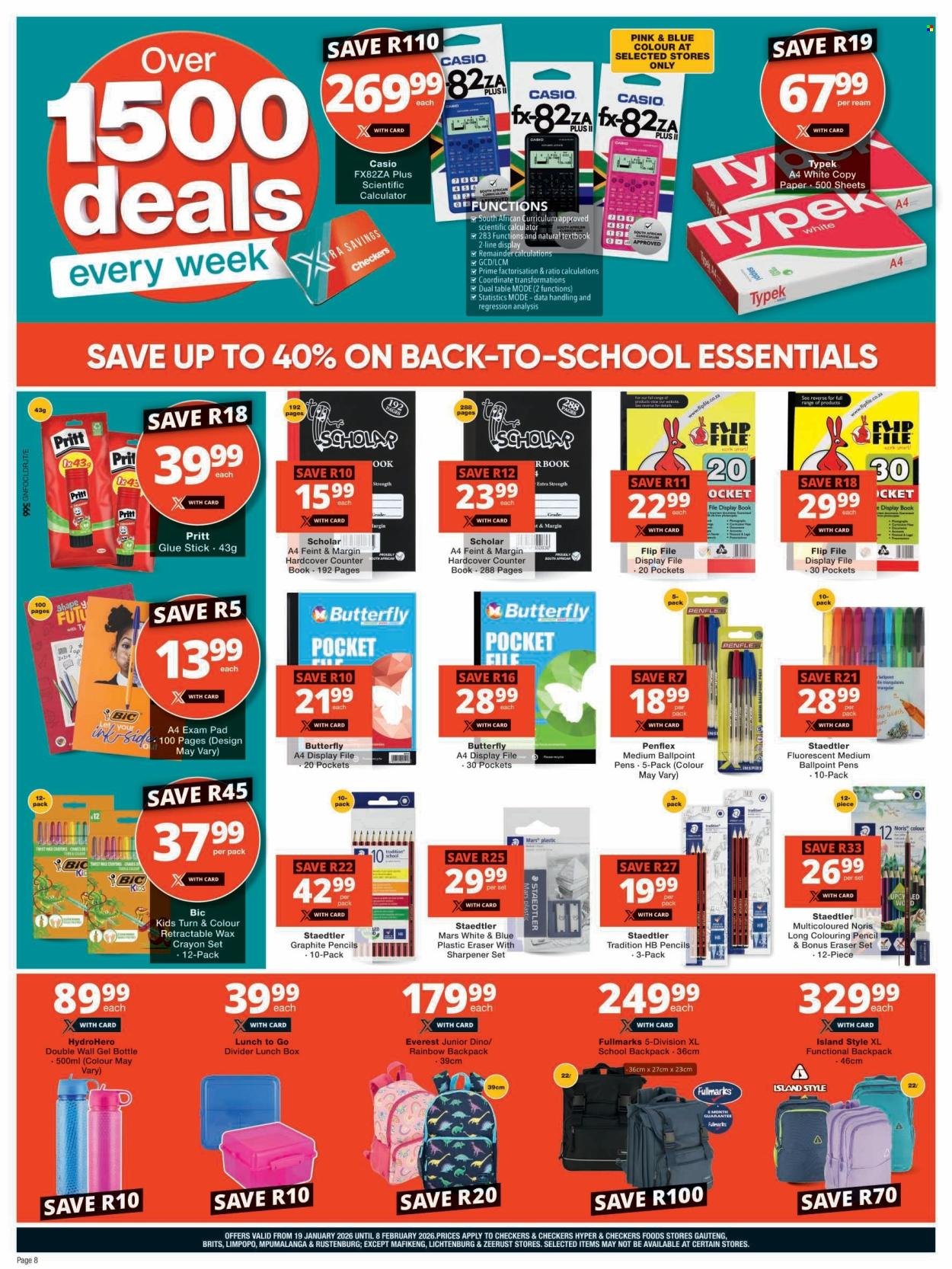 CHECKERS specials - January Month-End Promotion (2026-01-19 - 2026-02-08) | 8