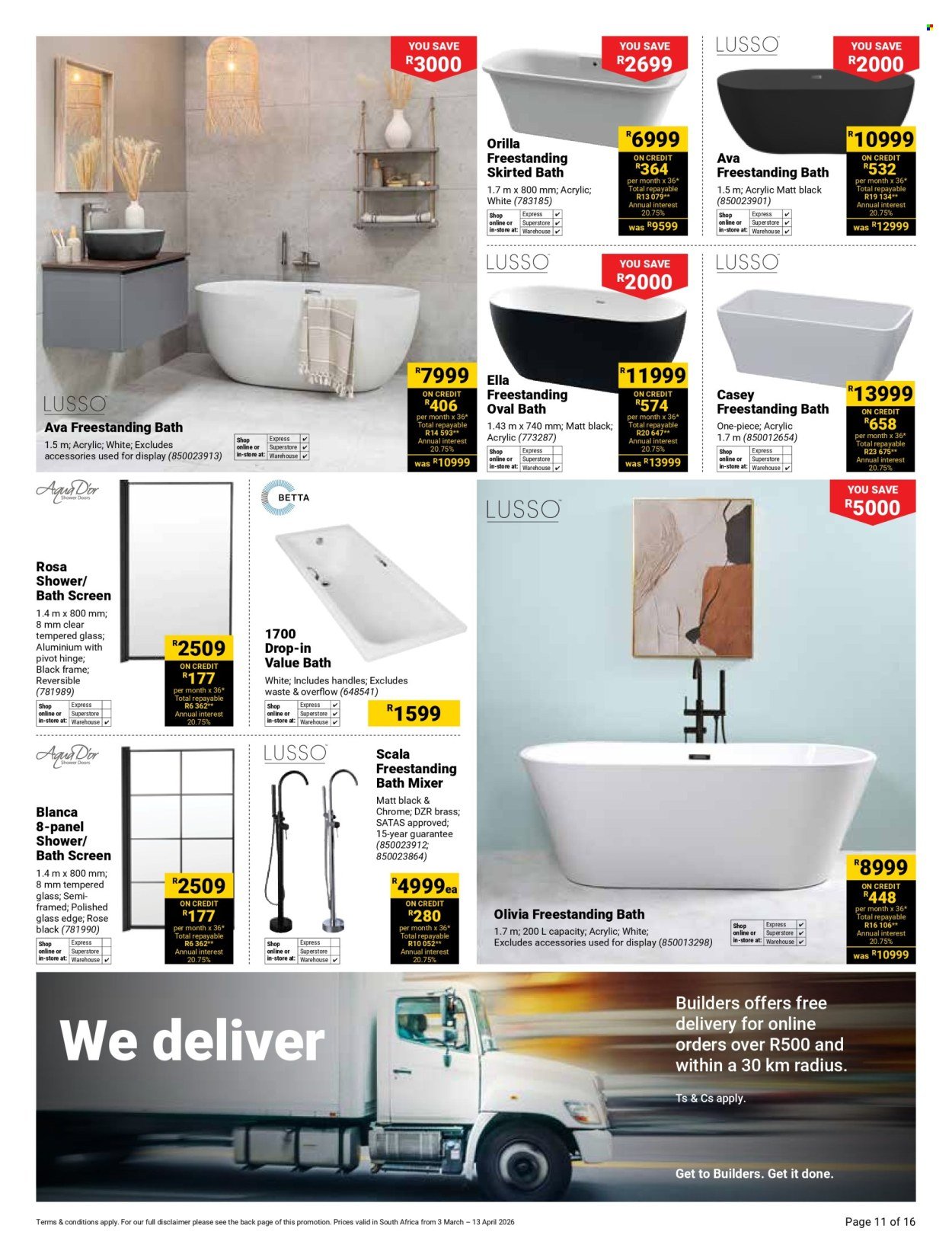 BUILDERS specials - Bathroom and Flooring (2026-03-03 - 2026-03-13) | 11