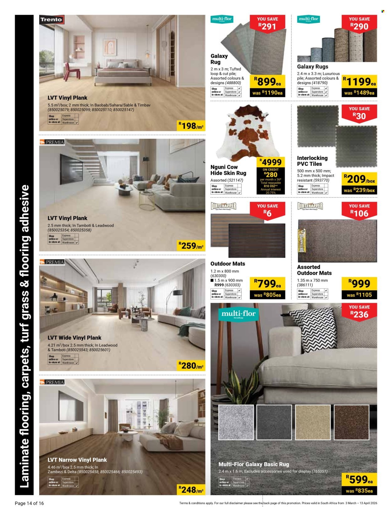 BUILDERS specials - Bathroom and Flooring (2026-03-03 - 2026-03-13) | 14