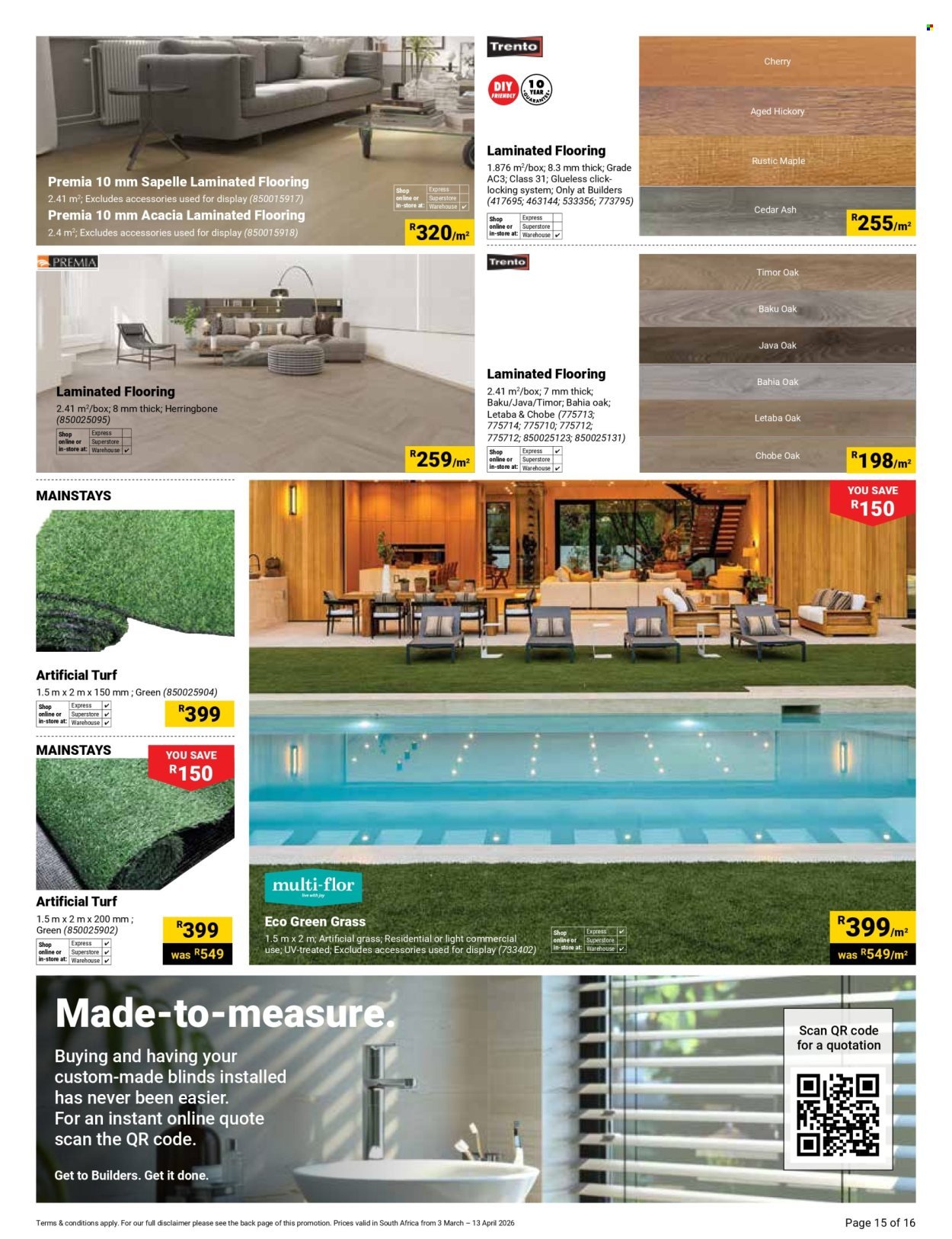 BUILDERS specials - Bathroom and Flooring (2026-03-03 - 2026-03-13) | 15