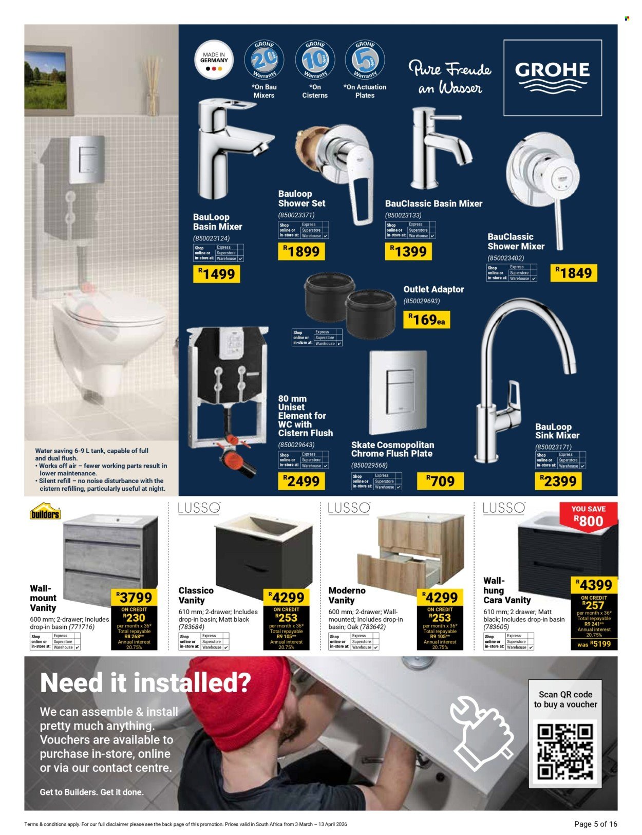 BUILDERS specials - Bathroom and Flooring (2026-03-03 - 2026-03-13) | 5