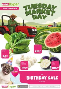 SAVE specials - From Tuesday 20 Oct 2026