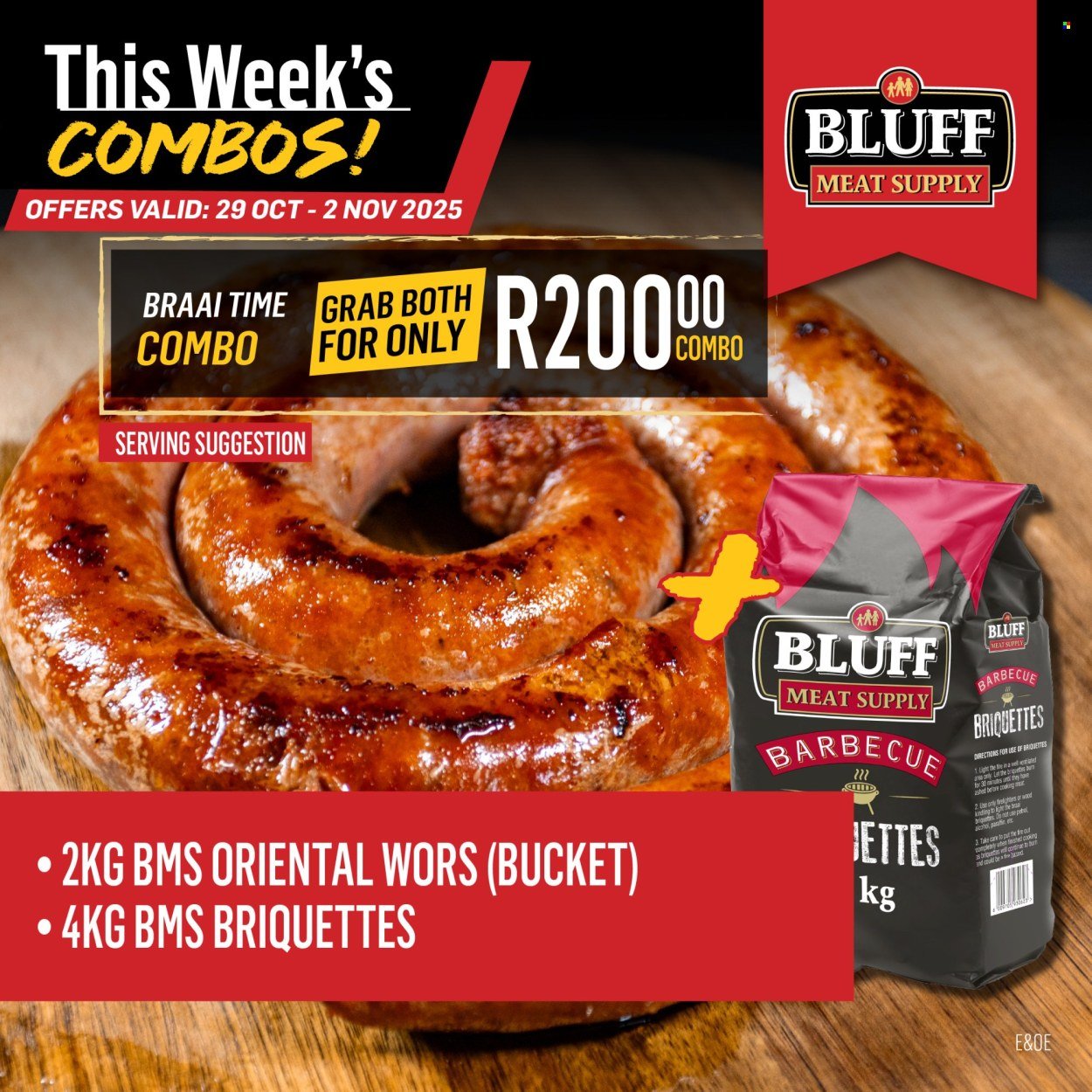 BLUFF MEAT SUPPLY specials - From Wednesday 29 Oct 2025 (2025-10-29 - 2025-11-02) | 12