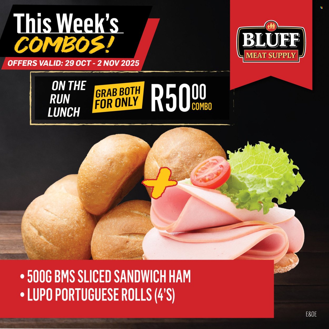 BLUFF MEAT SUPPLY specials - From Wednesday 29 Oct 2025 (2025-10-29 - 2025-11-02) | 10