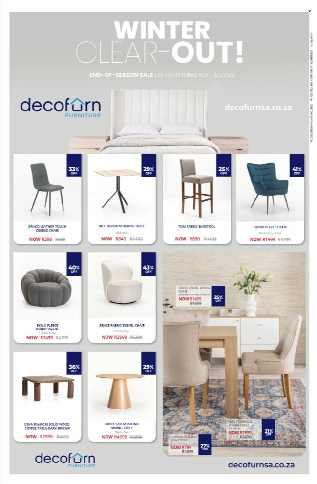 DECOFURN FURNITURE specials - August 2025 (2025-08-11) | 1