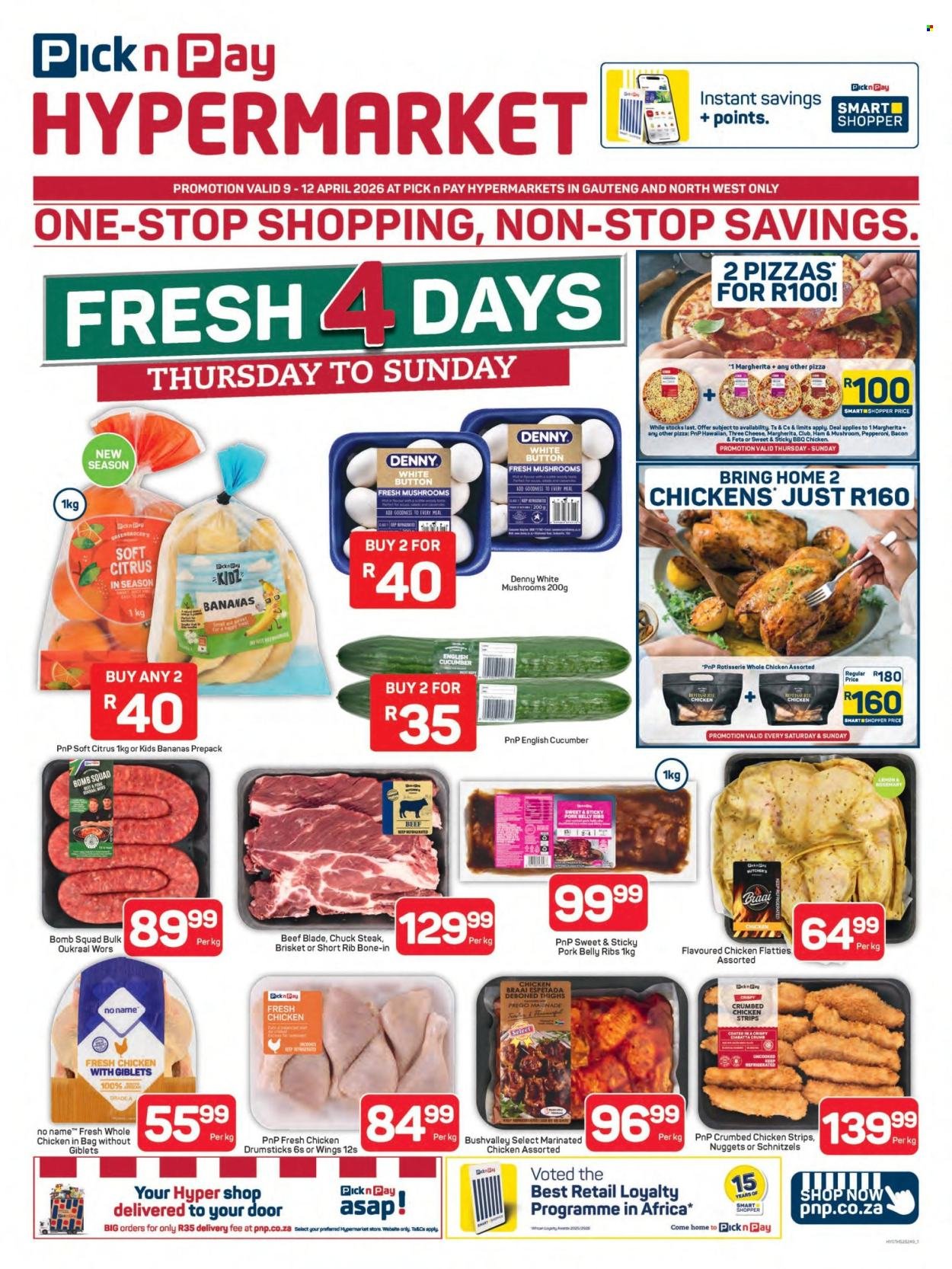 PICK N PAY specials - Hypermarket Fresh Specials (2026-04-09 - 2026-04-12) | 1