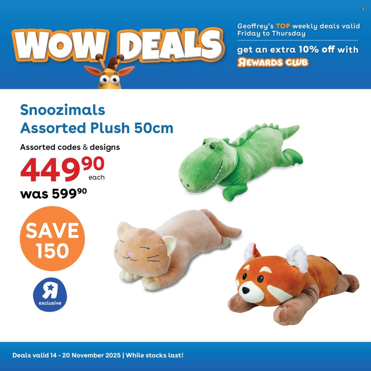 TOYS R US specials - From Friday 14 Nov 2025 (2025-11-14 - 2025-11-20) | 1