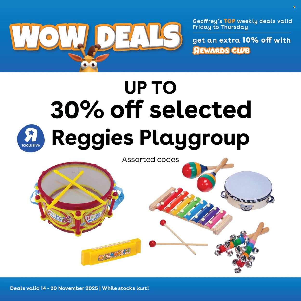 TOYS R US specials - From Friday 14 Nov 2025 (2025-11-14 - 2025-11-20) | 2