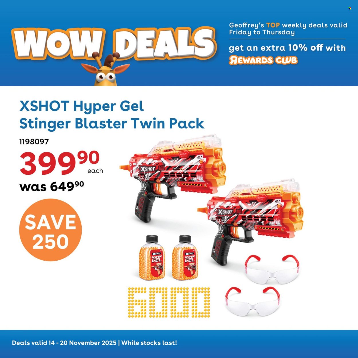 TOYS R US specials - From Friday 14 Nov 2025 (2025-11-14 - 2025-11-20) | 4