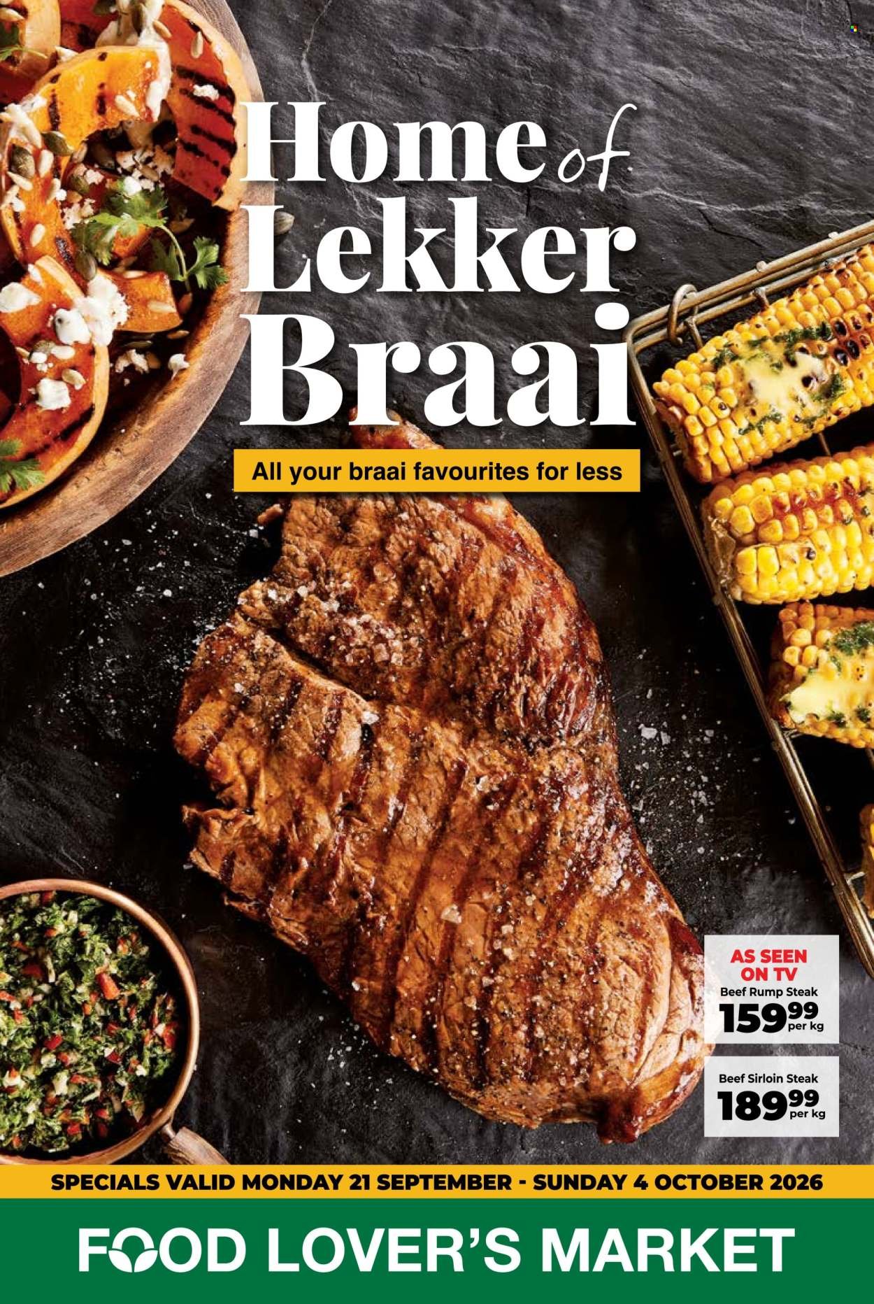FOOD LOVER'S MARKET specials - From Monday 21 Sept 2026
