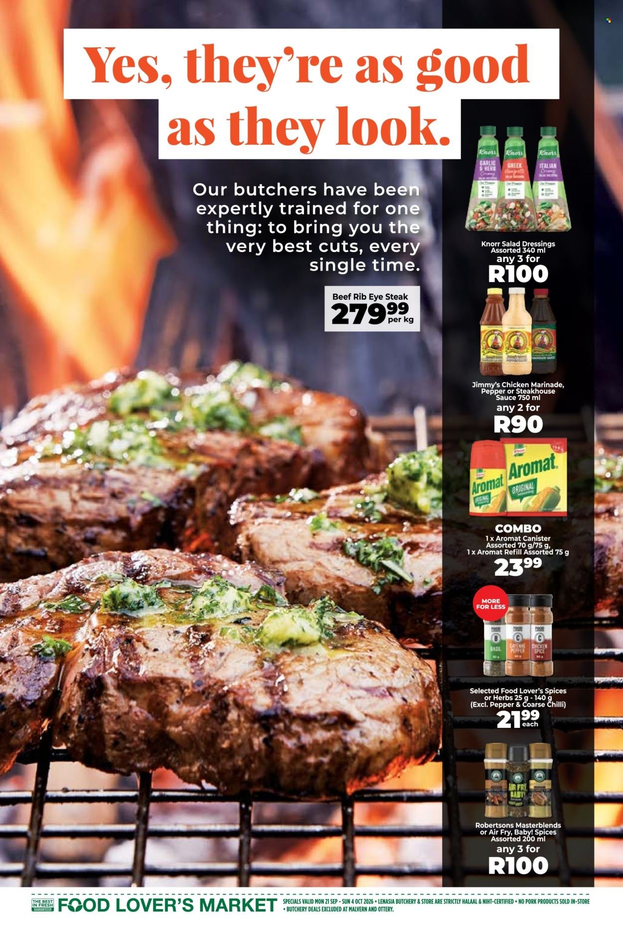 FOOD LOVER'S MARKET specials - From Monday 21 Sept 2026