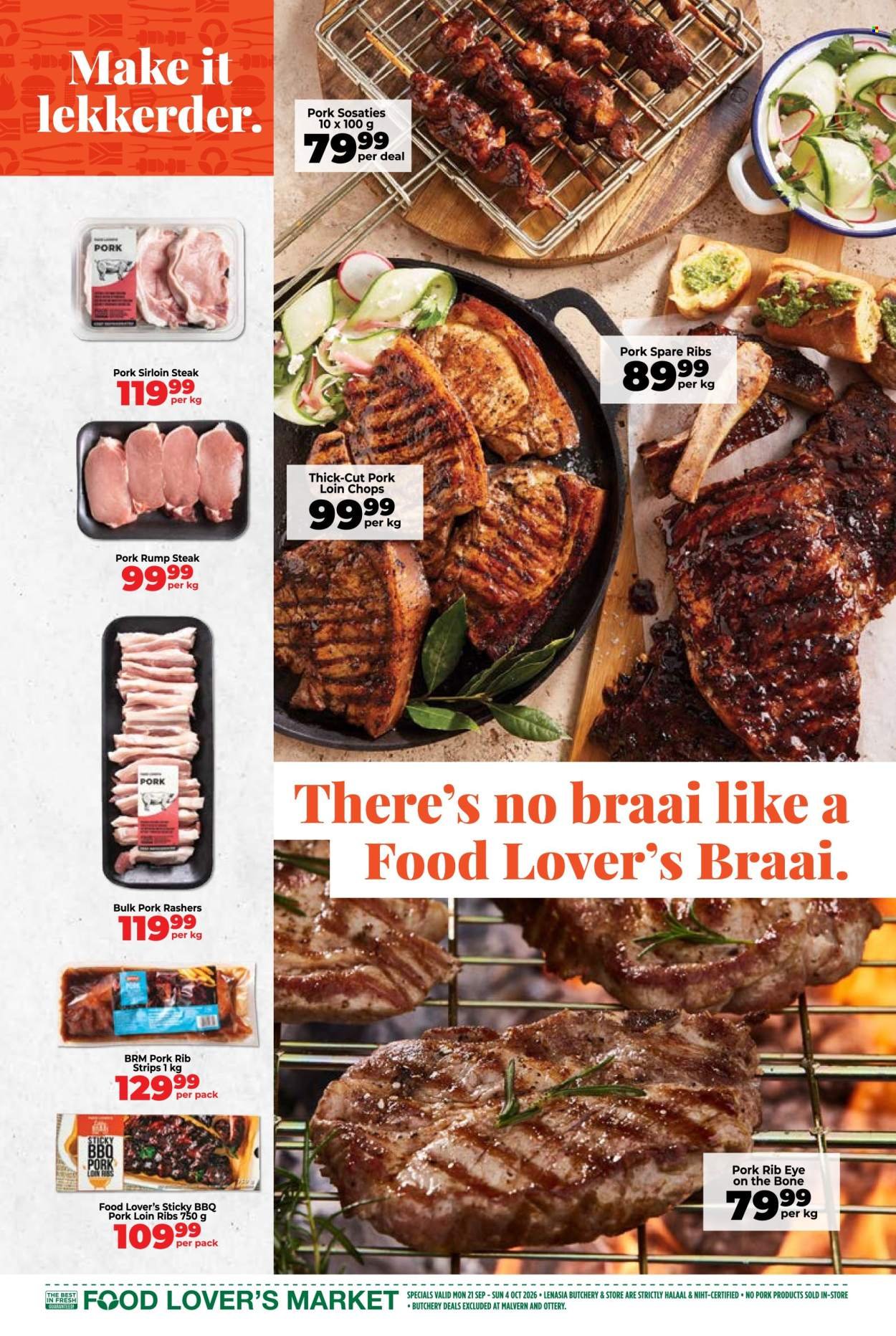 FOOD LOVER'S MARKET specials - From Monday 21 Sept 2026