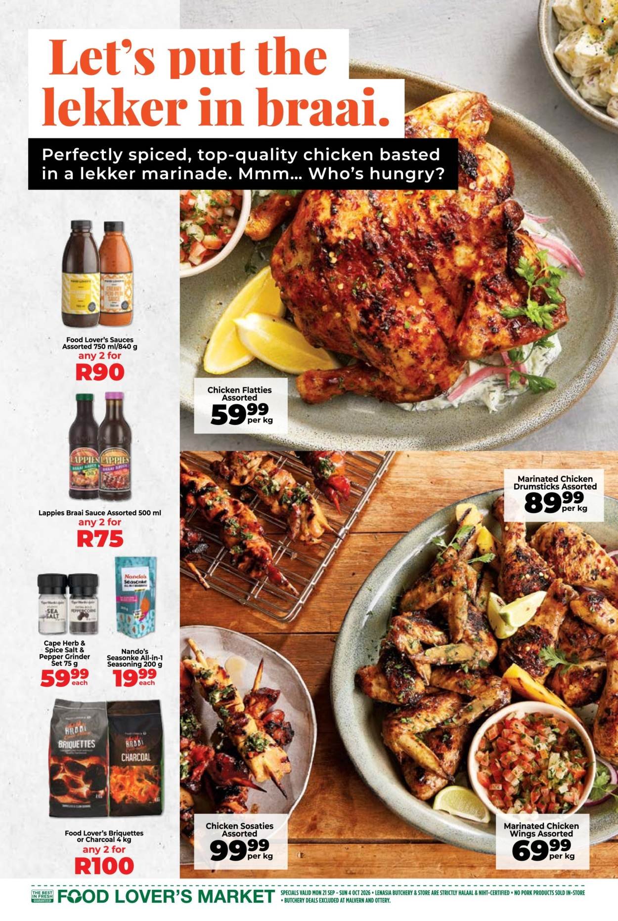 FOOD LOVER'S MARKET specials - From Monday 21 Sept 2026