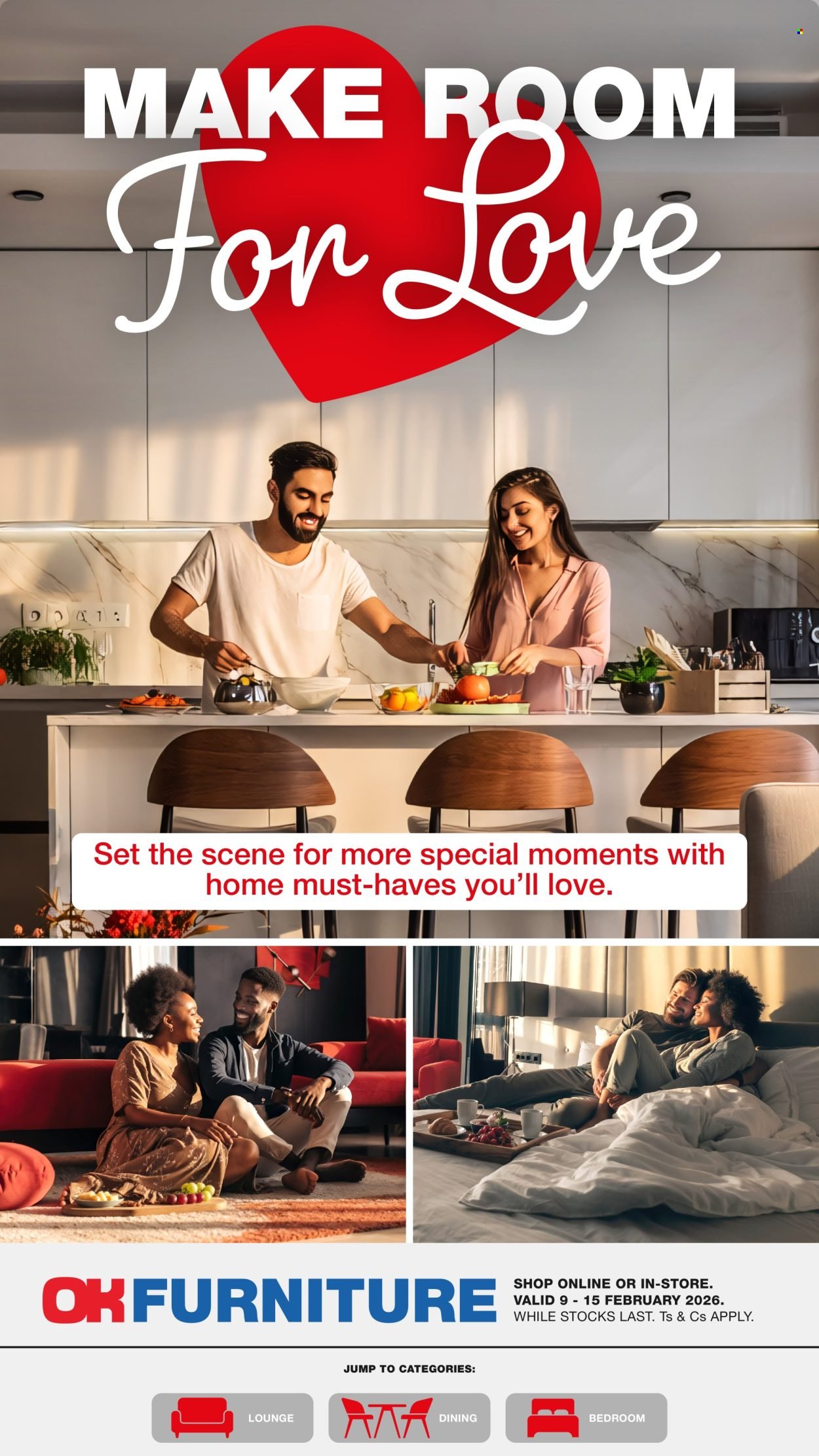 OK FURNITURE specials - From Monday 9 Feb 2026 (2026-02-09 - 2026-02-15) | 1