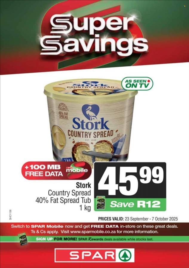 SPAR specials - National Leaflet (2025-09-23 - 2025-10-07) | 4
