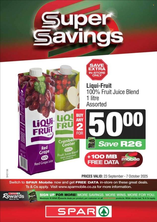 SPAR specials - National Leaflet (2025-09-23 - 2025-10-07) | 9