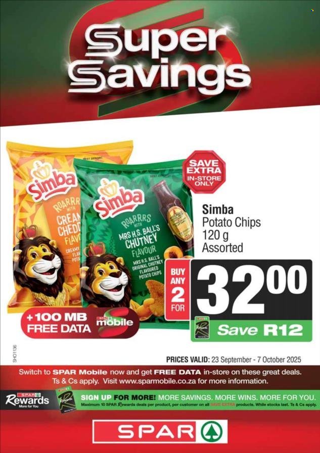 SPAR specials - National Leaflet (2025-09-23 - 2025-10-07) | 10