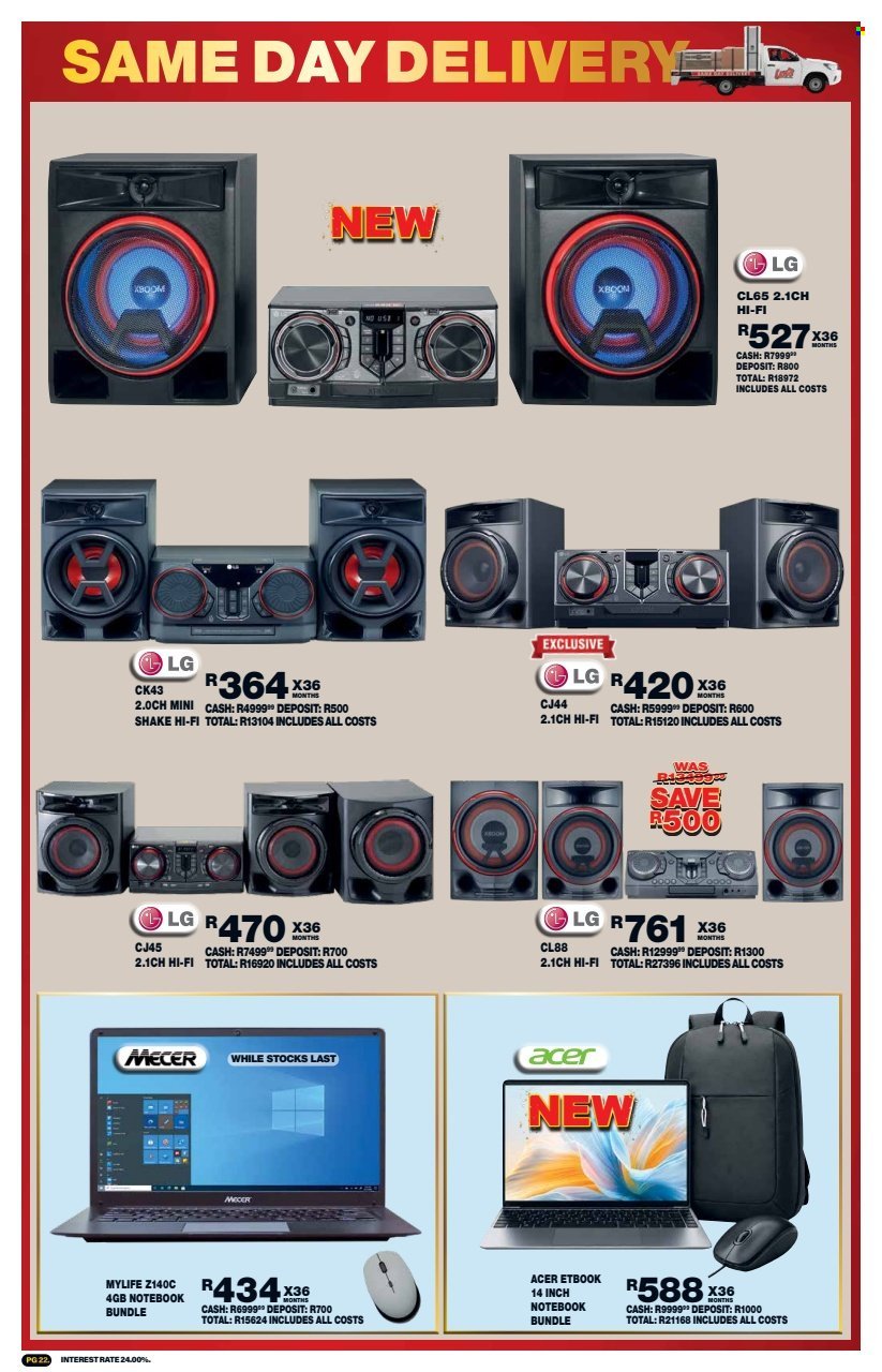 LEWIS specials - From Monday 5 Oct 2026