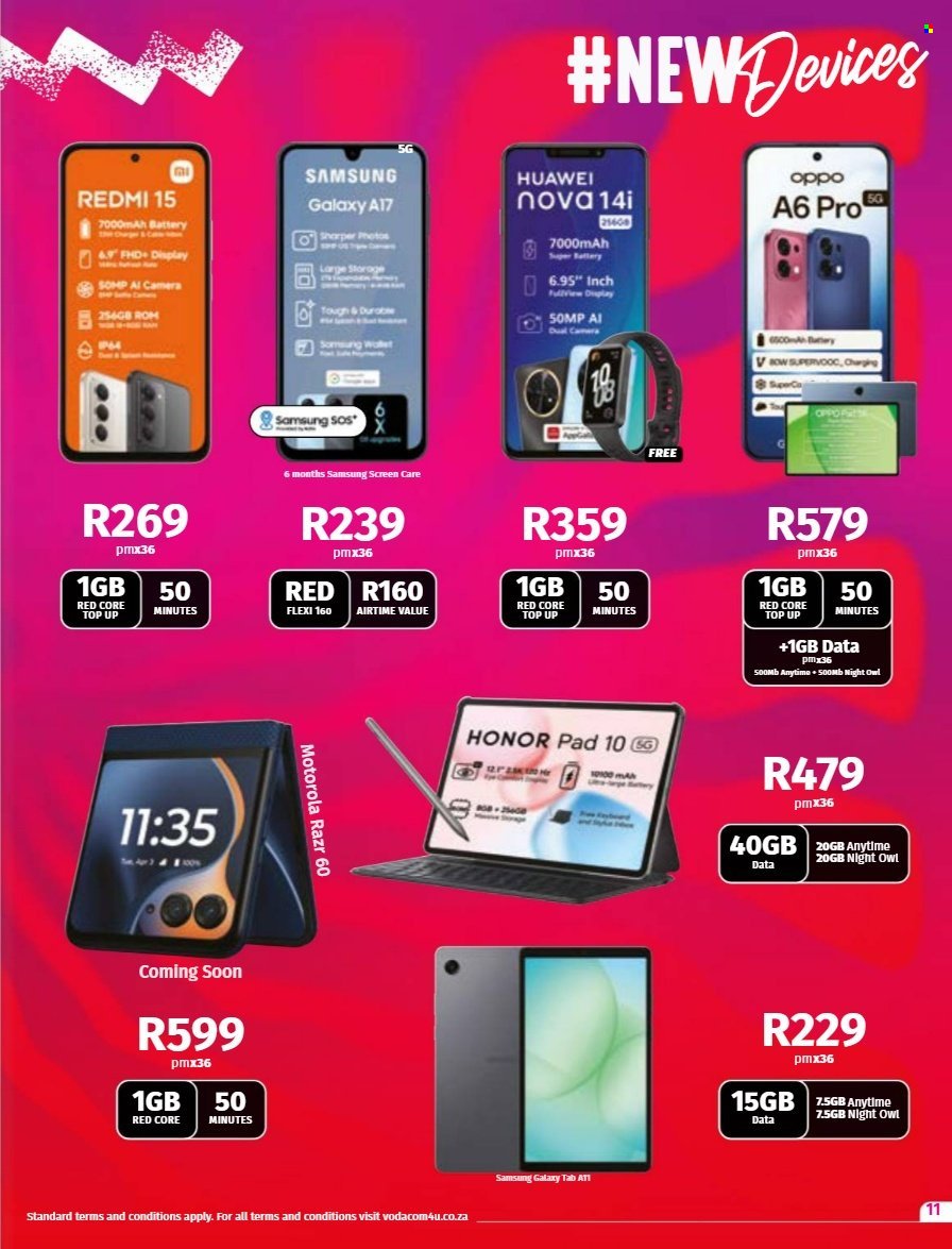 VODACOM specials - From Tuesday 7 Oct 2025 (2025-10-07 - 2025-11-06) | 11