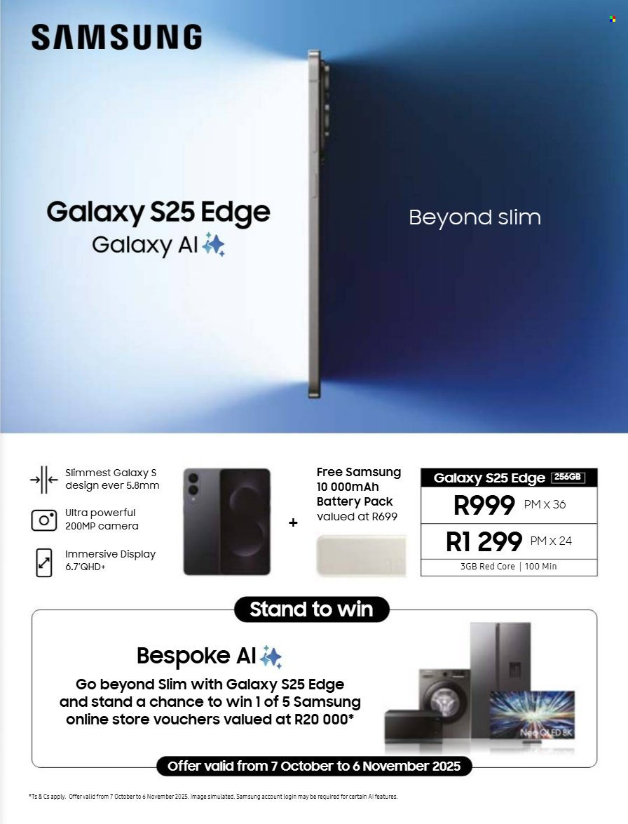 VODACOM specials - From Tuesday 7 Oct 2025 (2025-10-07 - 2025-11-06) | 15